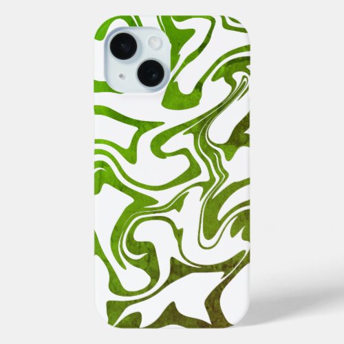 Green Marble Texture iPhone Case