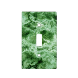 Green Marble Texture Light Switch Cover