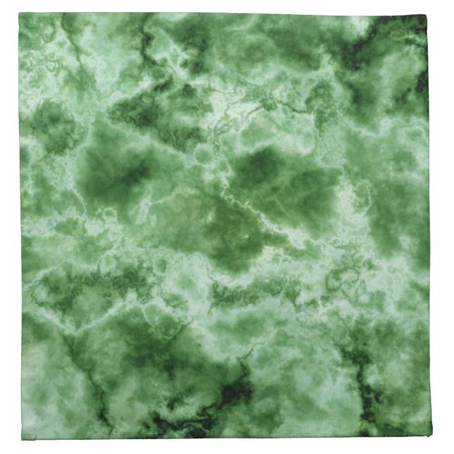Green Marble Texture Napkin (Front)