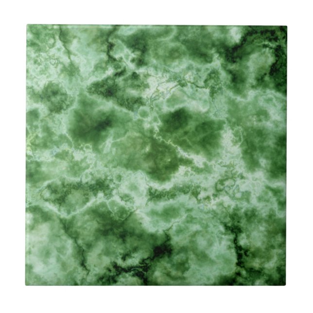 Green Marble Texture Tile (Front)