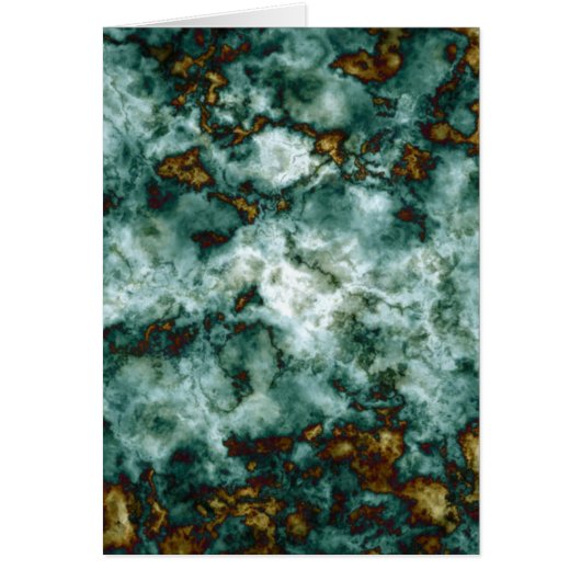 Green Marble Texture With Veins Cards (Front)