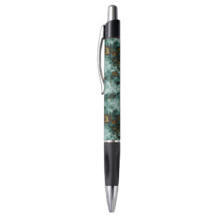 Green Marble Texture With Veins Pen