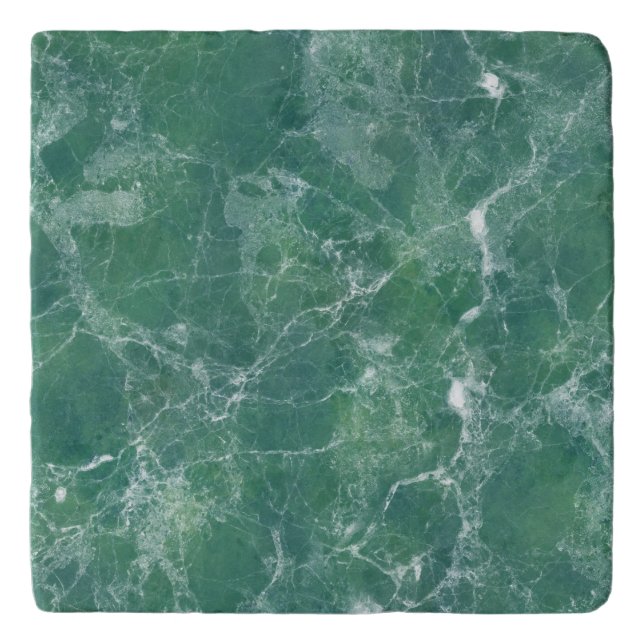 Green marble trivet (Front)