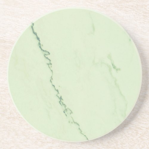 Green Marble White Grey Sandstone Coaster