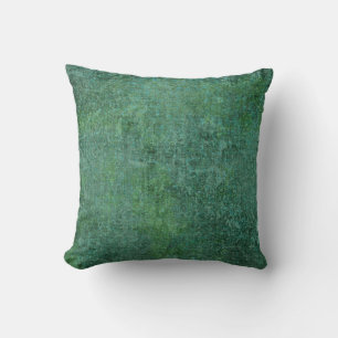 Green Marbleized Pillow