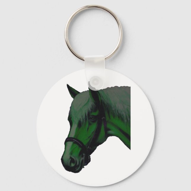 green mare keychain (Front)