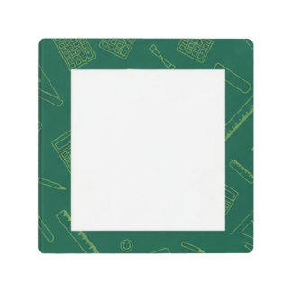 Green Mathematical Metal Print