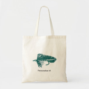 Green Matuka streamer, fly fishing, fly tying art Tote Bag