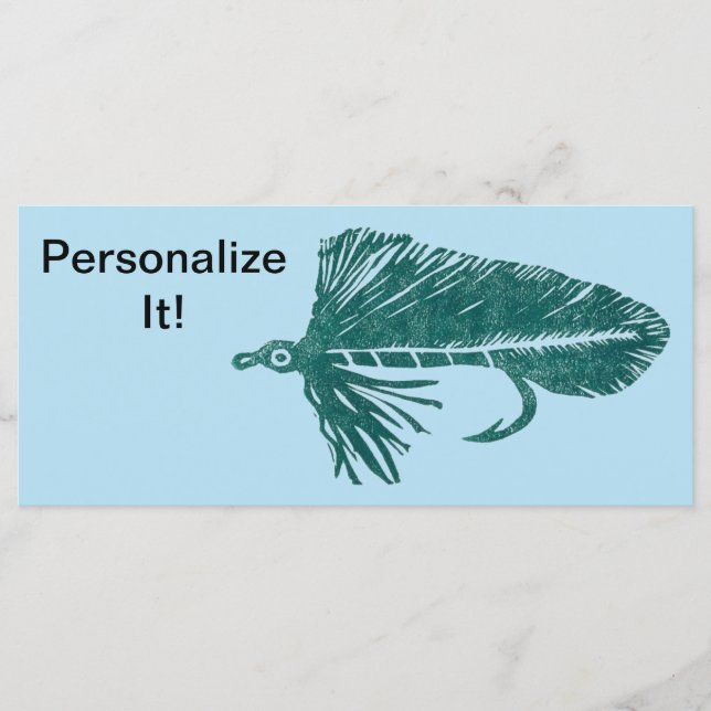 Green Matuka streamer, fly tying, fly fishing art Program (Front)