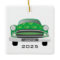 Green Mean Retro Car Baby Boy 1st Christmas