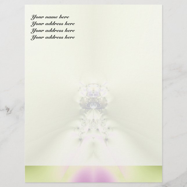 Green Meditation Letterhead (Front)