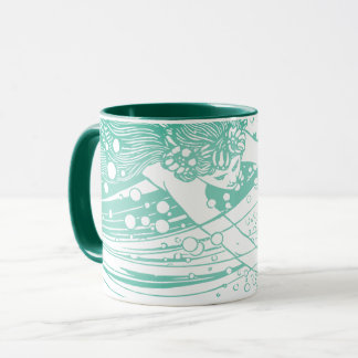 Green Mermaid Mug