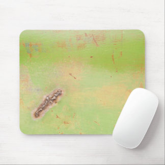 Green Metal Weld Grunge Photograph Mouse Pad