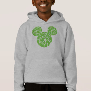 Green Mickey Mouse Liquid Icon Hoodie