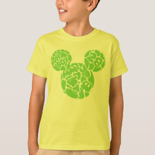 Green Mickey Mouse Liquid Icon T-Shirt