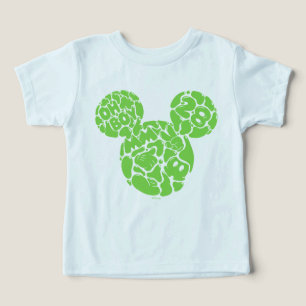 Green Mickey Mouse Liquid Icon Toddler T-shirt