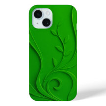 Green Minimal Leaf Design