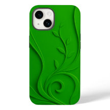 Green Minimal Leaf Design