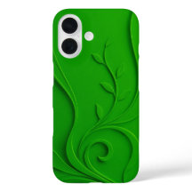 Green Minimal Leaf Design