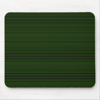 Green minimal lines mouse pad