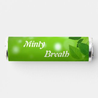 Green Mint Leaves Birthday Party