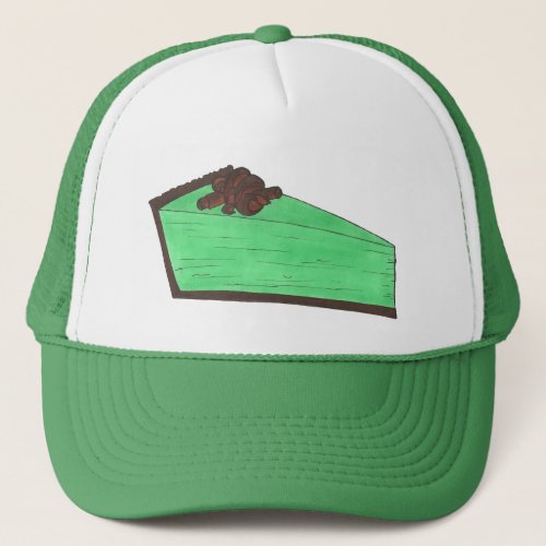 Green Minty Grasshopper Pie Saint Patricks Day Trucker Hat