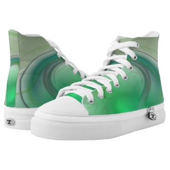 Green Mist High-Top Sneakers