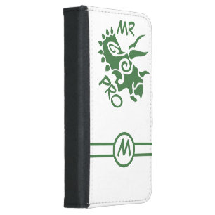 Green Mister Pro Triceratops Skilled Ancient  Samsung Galaxy S5 Wallet Case