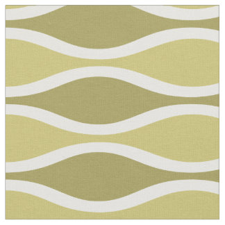 Green Mod Hourglass Fabric