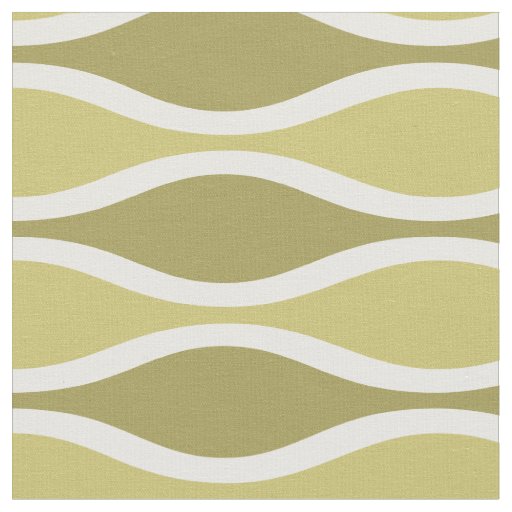 Green Mod Hourglass Fabric