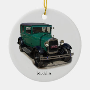 Green Model A ornament