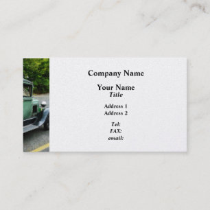 Green Model A - Platinum Business Card