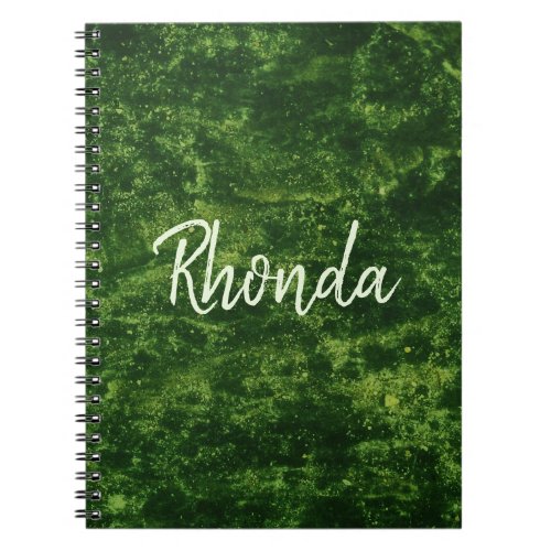 Green Modern and Trendy Notebook