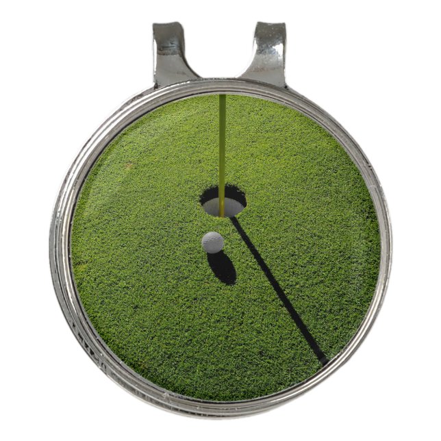 Green Modern Golf Tips Custom Best Golf Hat Clip (Front)