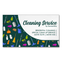 Green Modern House Cleaning Service