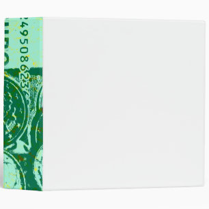 Green Money 3 Ring Binder