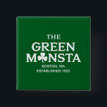 Green Monsta Boston Green Monstah Baseball Gift  Button<br><div class="desc">Green Monsta Boston Green Monstah Baseball Gift</div>