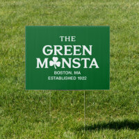 Green Monsta Boston Green Monstah Baseball Gift 