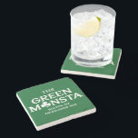 Green Monsta Boston Green Monstah Baseball Gift  Stone Coaster<br><div class="desc">Green Monsta Boston Green Monstah Baseball Gift</div>