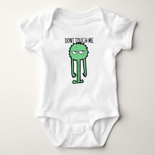 Green Monster Baby Bodysuit 