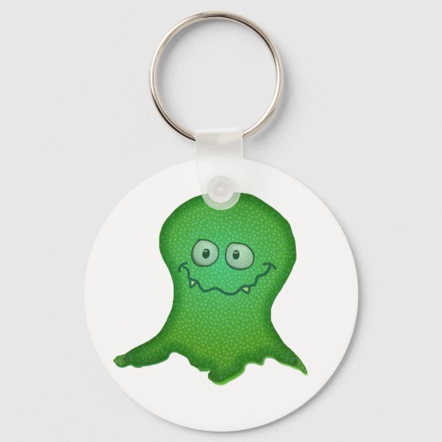 Green Monster Keychain (Front)
