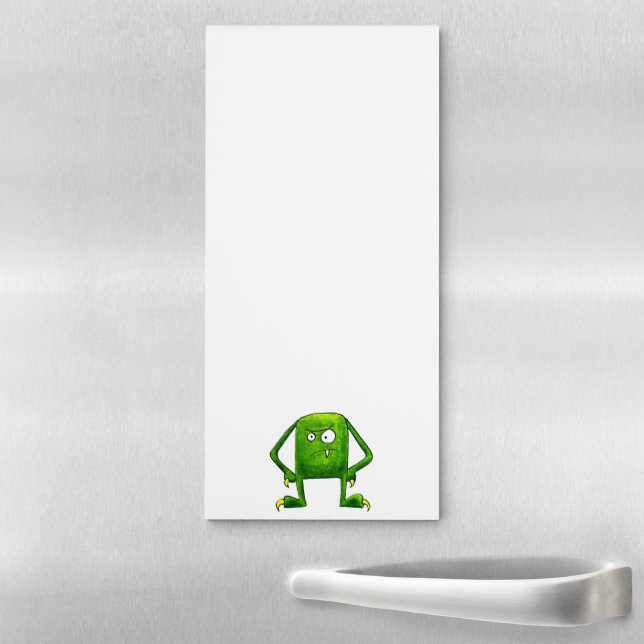 Green Monster Magnetic Notepad (In Situ)