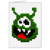 Green Monster - Pixel Art (Front)