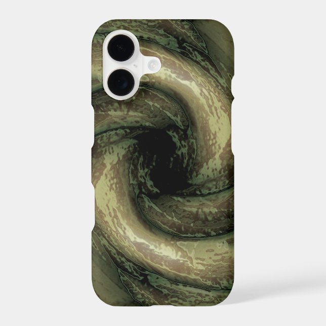 Green monster tentacles iphone case (Back)