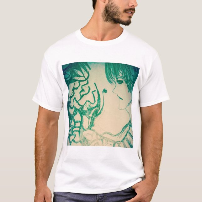 green monster yaei manga anime cartoon  T-Shirt (Front)