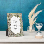 Green Mosaic Frame<br><div class="desc">Display your image in a lovely mosaic frame made of colourful shards in mainly green tones. Note: this is a flat print not an actual mosaic.</div>