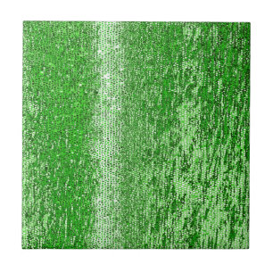 Green mosaic pattern tile