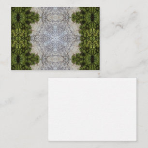 Green Moss & Earth Nature Art Note Card
