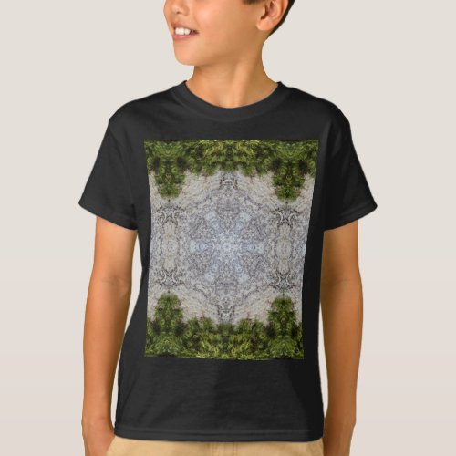 Green Moss  Earth Nature Art T_Shirt