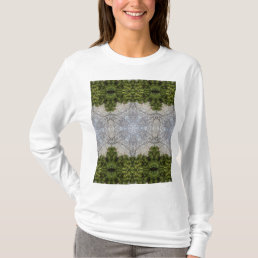 Green Moss &amp; Earth Nature Art T-Shirt